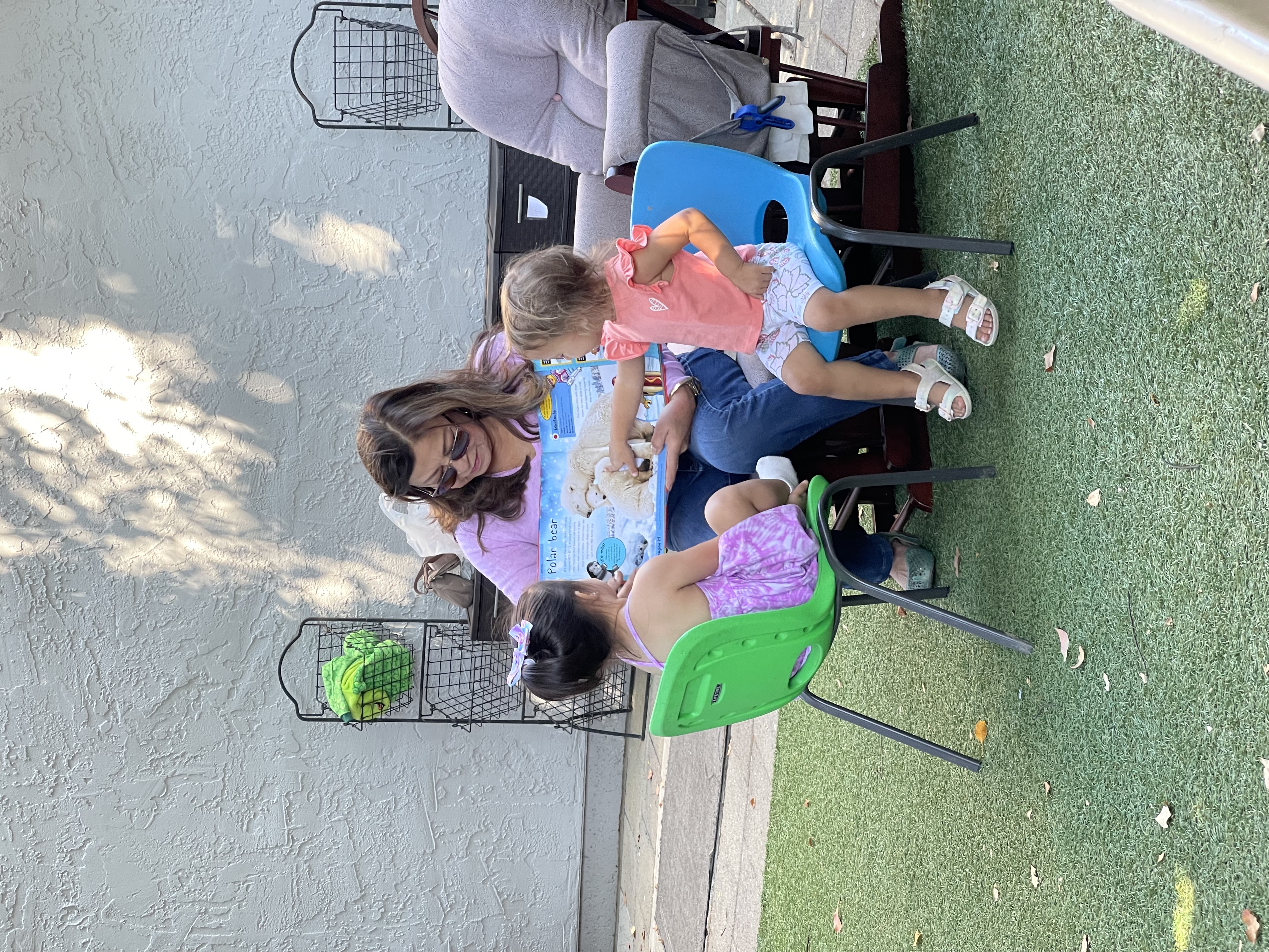 Children exploring nature outdoors